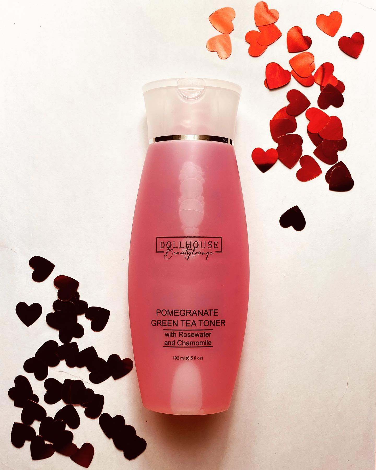 Rose and pomegranate toners